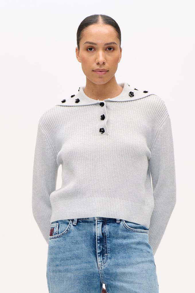 Baum und Pferdgarten Clare Sweater Grey Melange Taglia: M | Maglioni a maglia Outlet | Donna | Grigio
