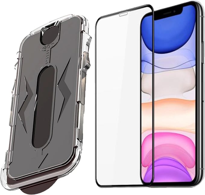 Screenprotector - Geschikt voor iPhone 11 Tempered Glass screen protector - Extra Sterk - beschermglas