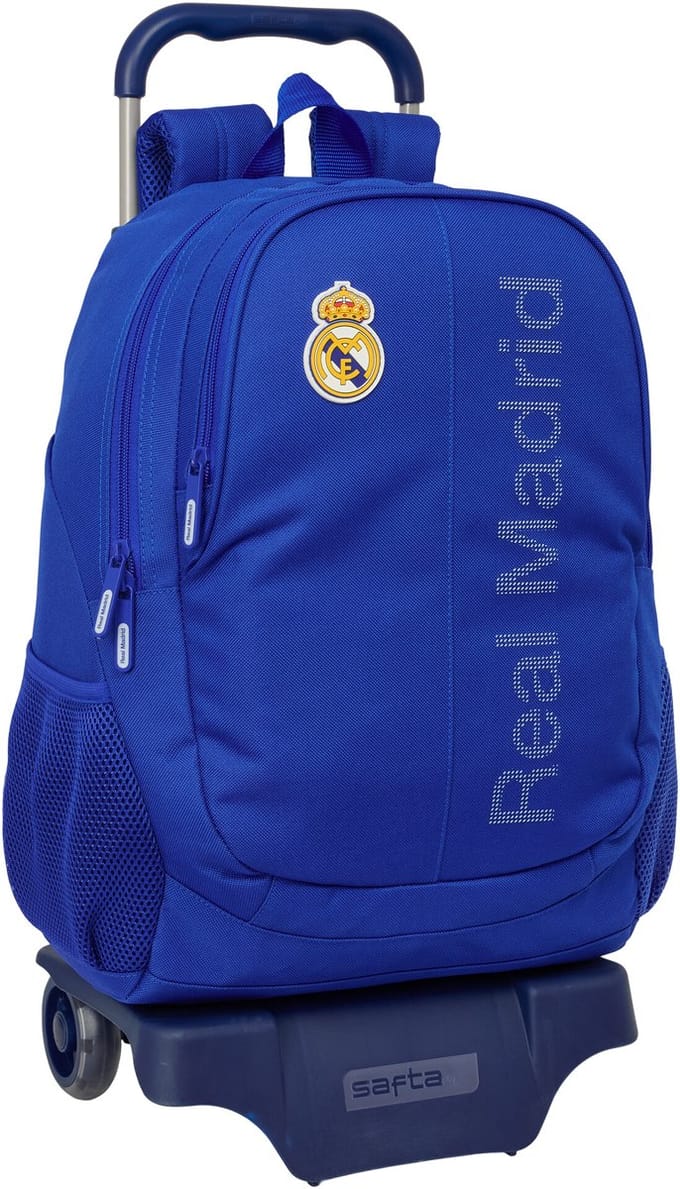 Real Madrid Rugzak met Trolley Winners - 44 x 32 x 16 cm - Polyester