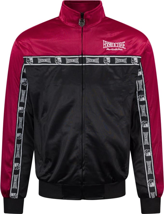 100% Hardcore Trainingsjack Essential Rood - Maat: M