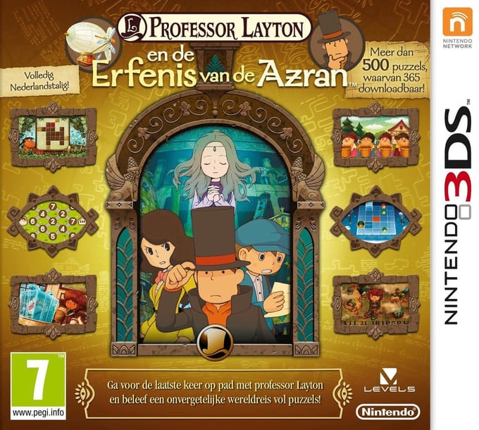 Professor Layton: En De Erfenis Van De Azran - 2DS + 3DS