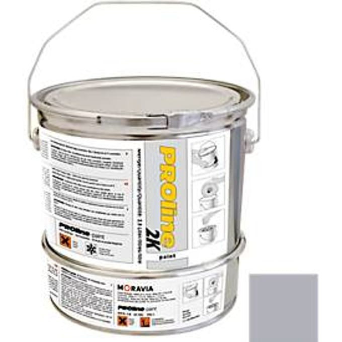 PROline-paint 2-componenten verf voor magazijn, 5 liter Steengrijs