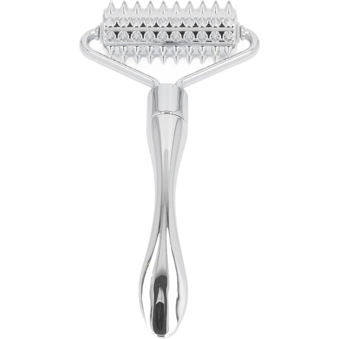 Metalen Acupunctuur Massage Roller voor Spierontspanning Verlicht Stijfheid Verbeter Circulatie Handheld white