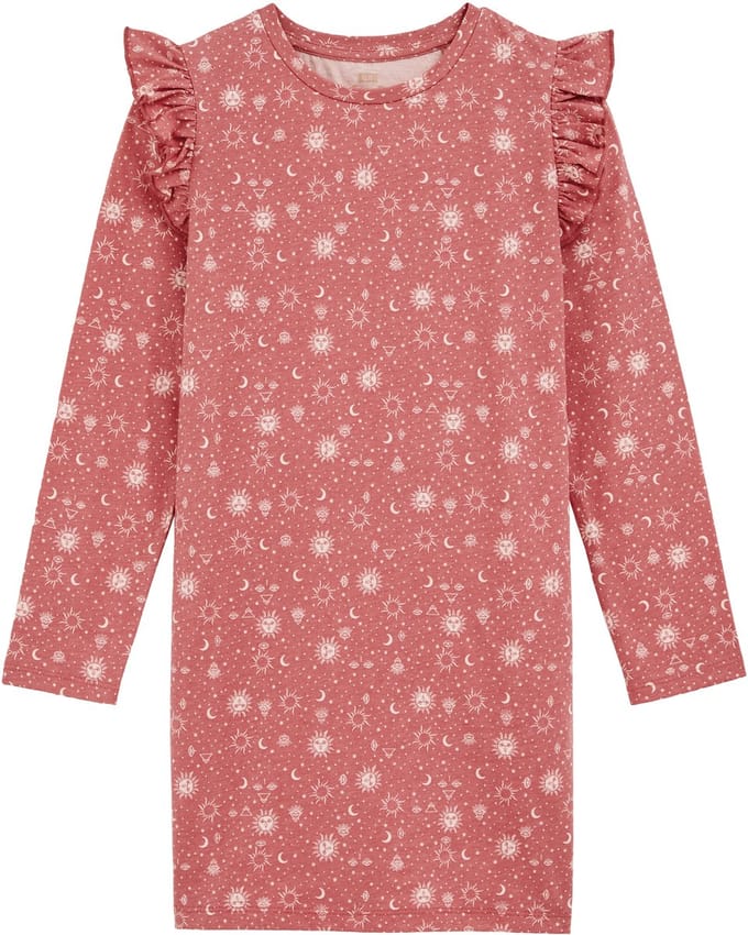 WE Fashion Meisjes nachthemd met print