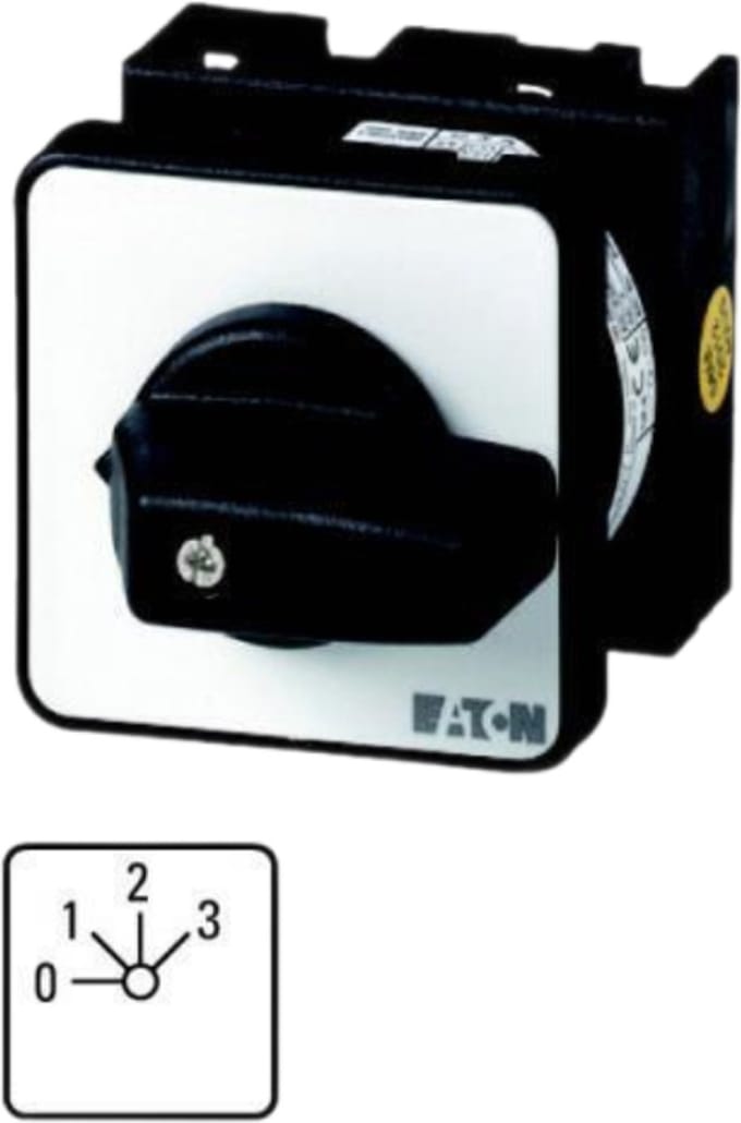 Eaton T0-3-15131/E Trapschakelaar 20 690 V Zwart 1 stuk(s)