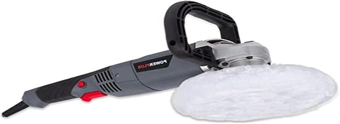 Polijstmachine - Schuurmachine - Gladde oppervlakken - Variabele snelheid - 180 mm schuuroppervlak - Zilver