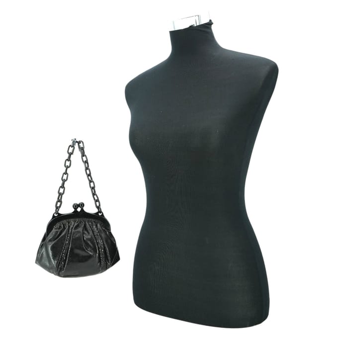 Fendi Vintage Leren Handtas Avondtas