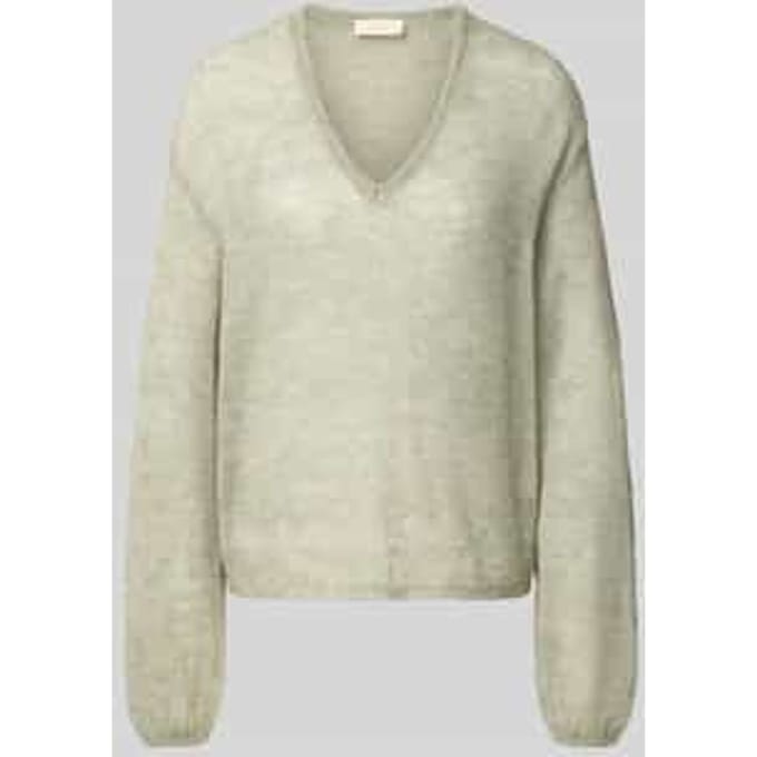pullover met relaxed fit met alpaca-aandeel model 'Dido'