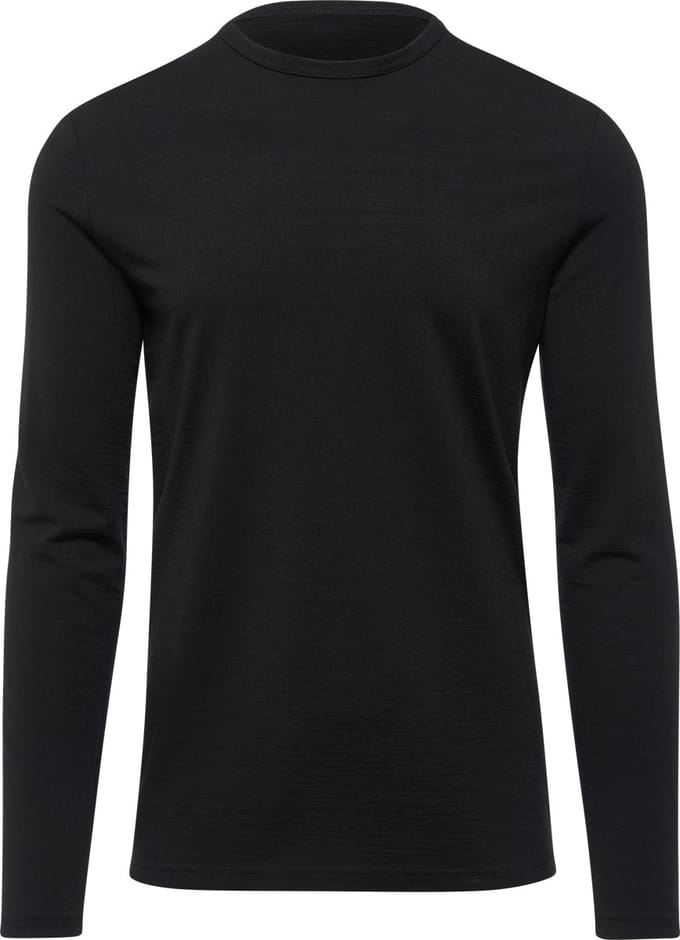 Merinowol Aero Long sleeve shirt - Heren - Black