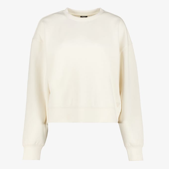 Osaga cropped dames sport sweater wit - Maat XXL