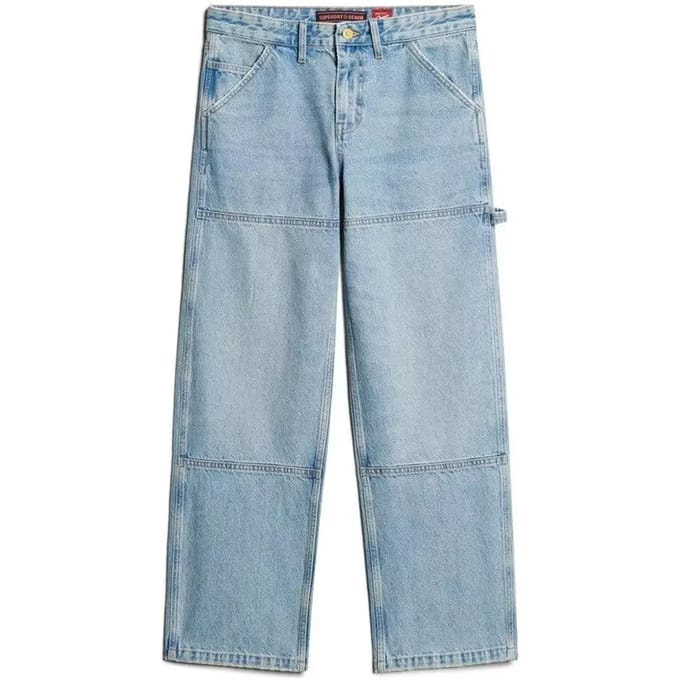 Hoge taille jeans voor dames Superdry Carpenter