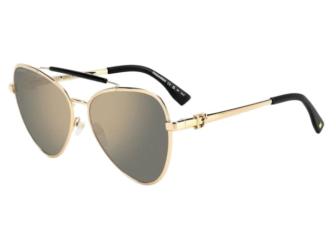 Dsquared2 D2 0093/S J5G Zonnebril - Dames - Goudkleurig