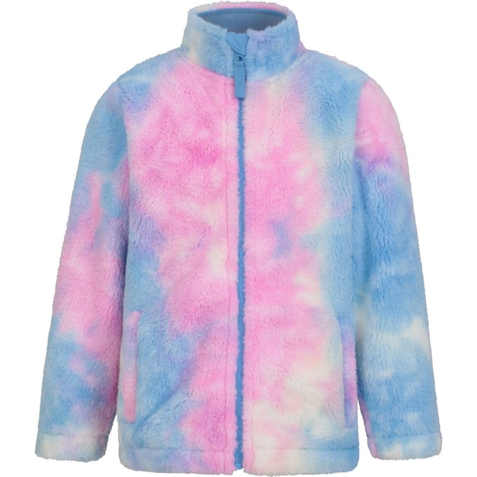 Mountain Warehouse Regenboog fleece voor kinderen (Paars)