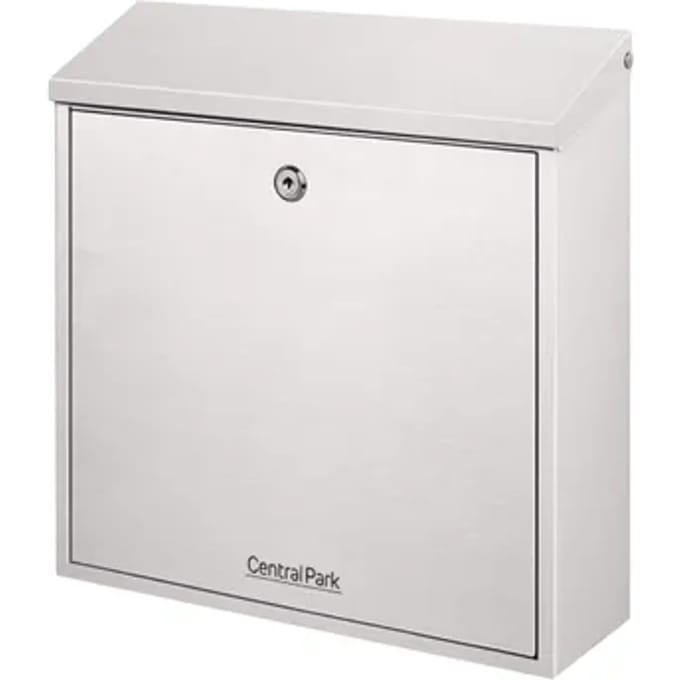 Central Park Wandbrievenbus Mailpal 400ss - Staal En Metaal - 36x36,5x10cm