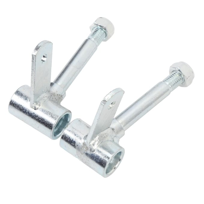 1 paire de brides de goujon de direction de roue avant M14 avec 4 roulements de 10 mm pour kart ATV Quad white