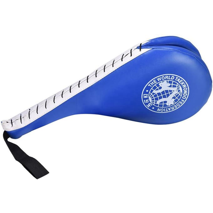Taekwondo Double Kick Train Strike Pad Target Tae Kwon Do Karaté Kickboxing blue