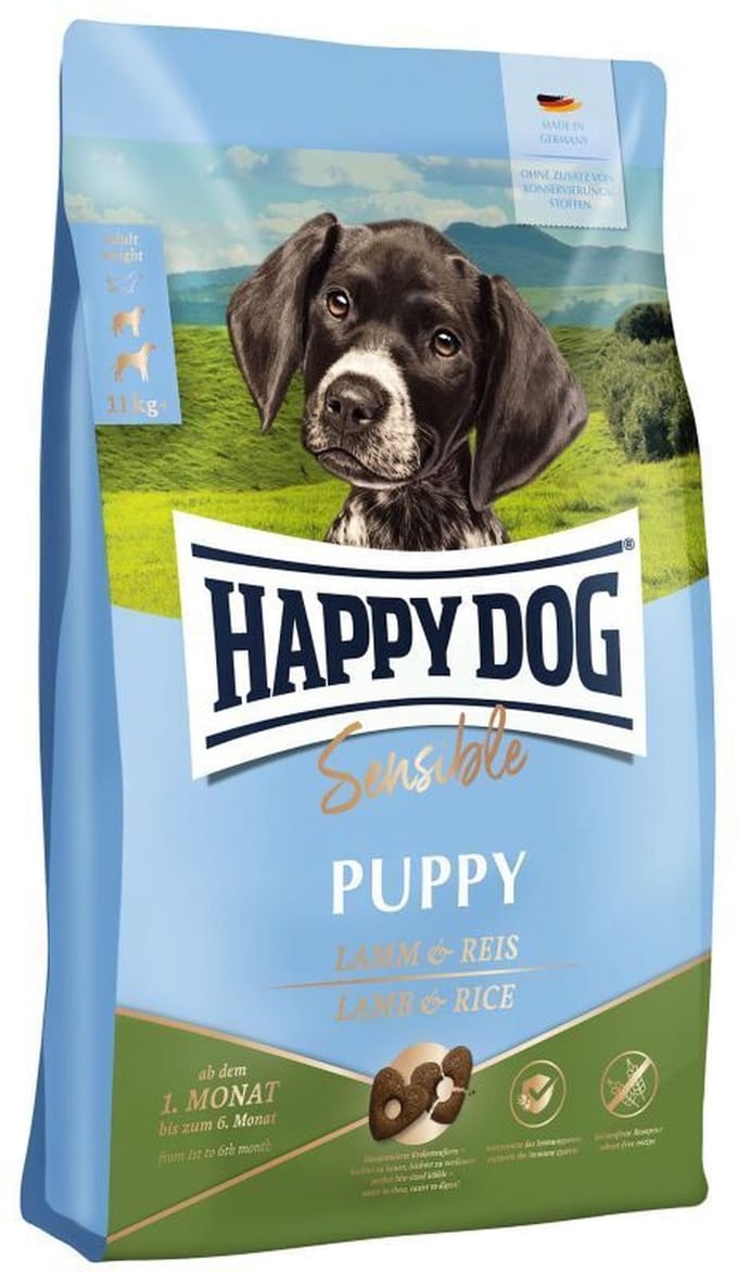 Happy Dog - Sensible Puppy - Lam & Rijst 4kg