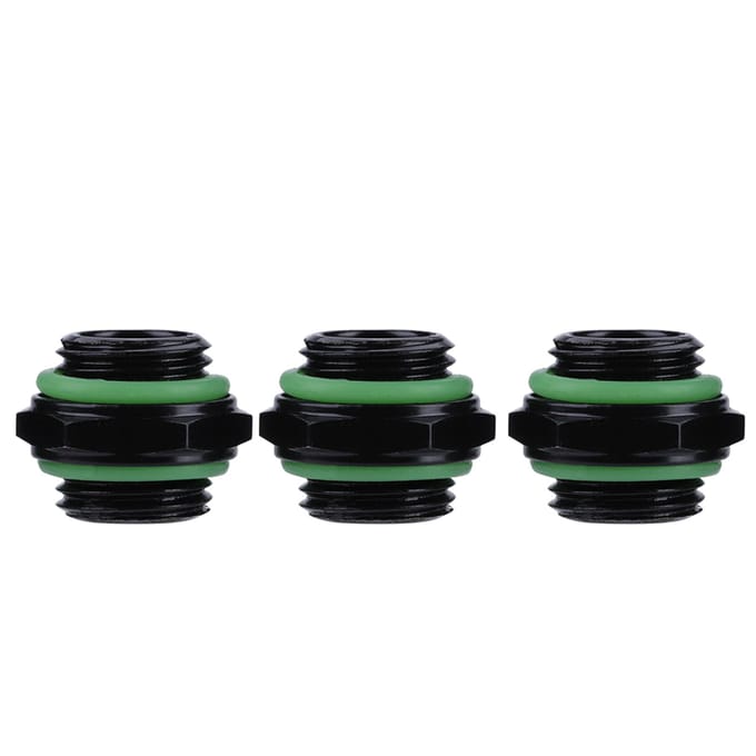 3 STUKS G14 Zeskant Nippel Draad Buisconnector Met Afdichtring Voor PC Waterkoelsysteem