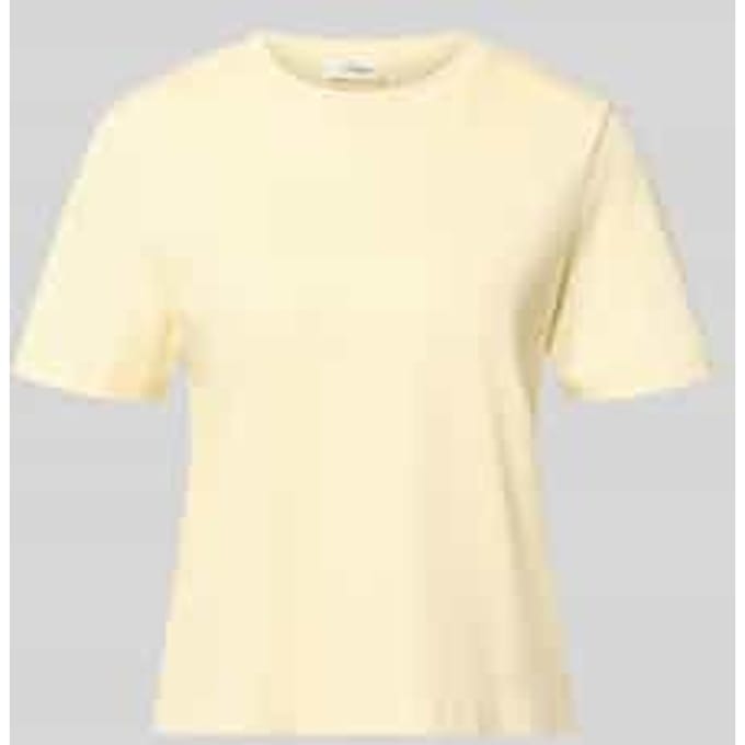 T-shirt van interlock jersey met ronde hals dames s.Oliver