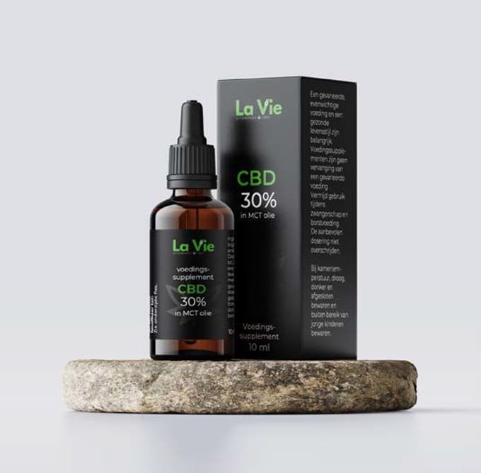 La Vie CBD olie 30% (MCT) - Hoogwaardig en Nederlands nummer 1