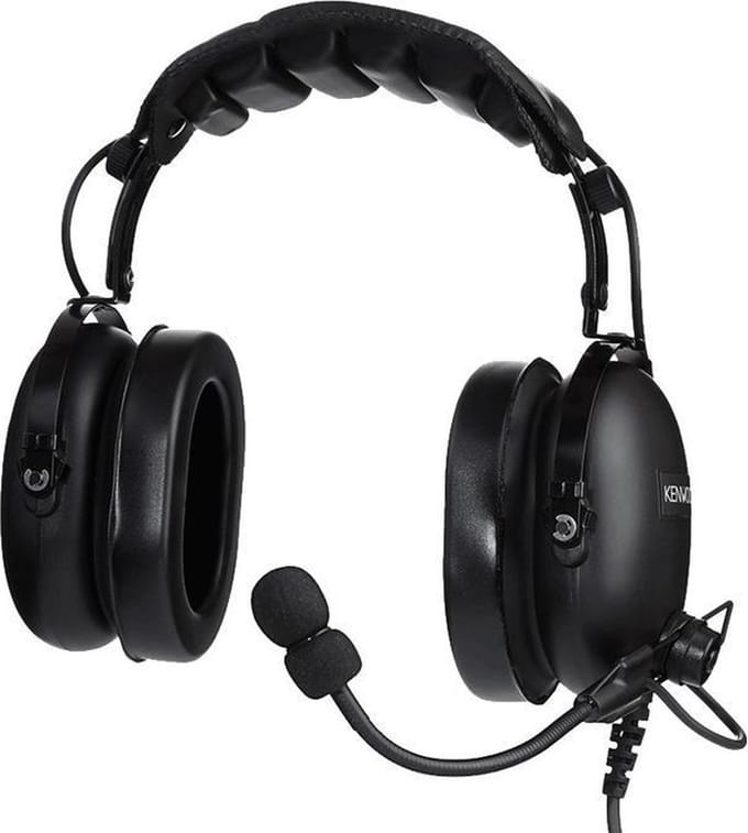 Kenwood KHS-10D-OH Nieuwe Geluidreducerende hoofdtelefoon & mike TK-3401D en TK-3501