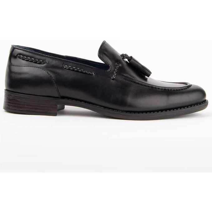 Purapiel Mocassin Moretto3 Zwart
