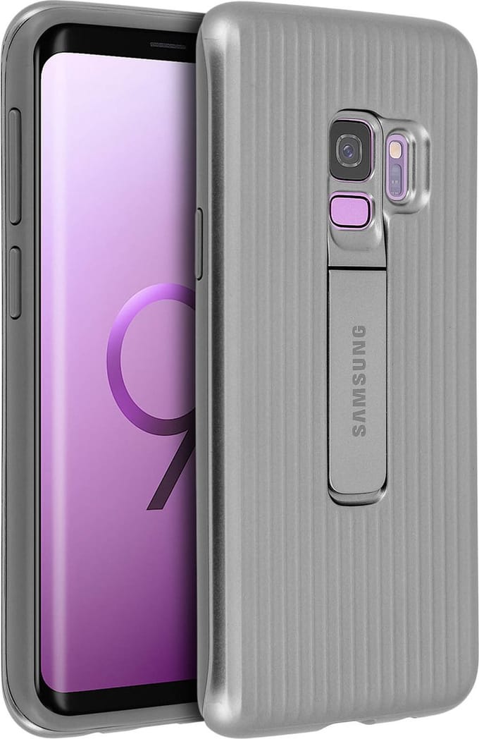 Samsung - Protective Stand Cover - voor Samsung Galaxy S9 - Zilver