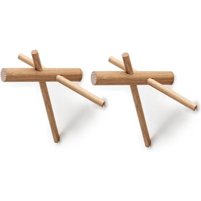 Normann Copenhagen - Sticks kledingkast - eiken - bruin