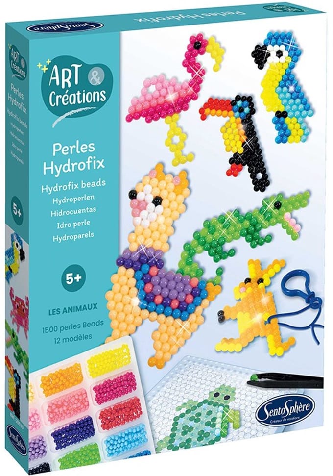 Sentosphère knutselset Hydropearls water kralen dieren creatief.