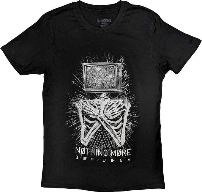 Nothing More - Not Machines Heren T-shirt - S - Zwart