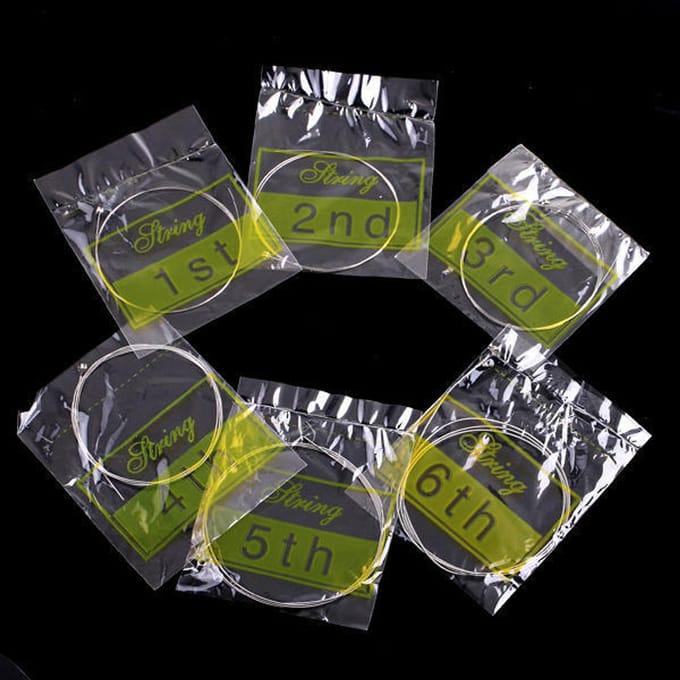 6 stuks 150 150XL / .009in snarenset voor elektrische gitaar voor Fender gray