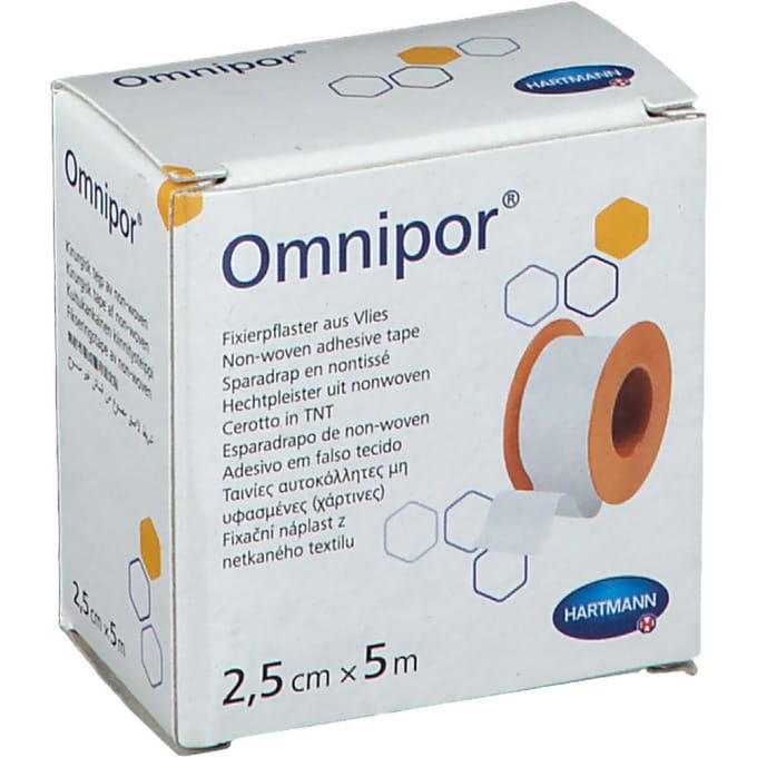 Hartmann Omnipor 2.5cm x 5m 9004372 1 Pleister
