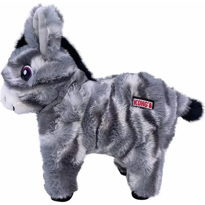 Pluche voor honden Kong Low Stuff Donkey Stripes