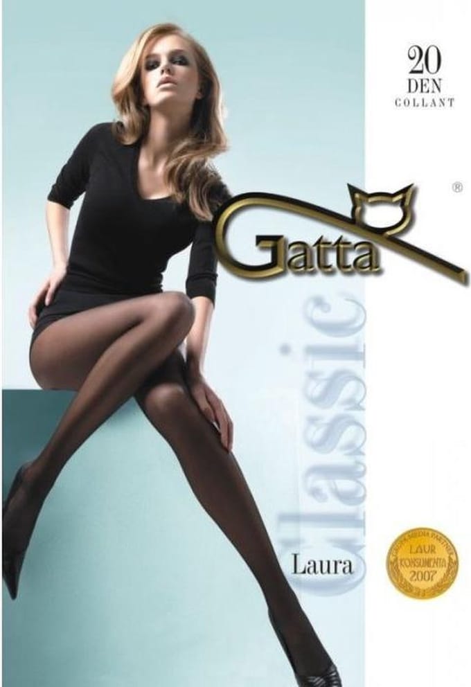 Gatta Laura classic 20 den panty maat 2/S dune 2 paar
