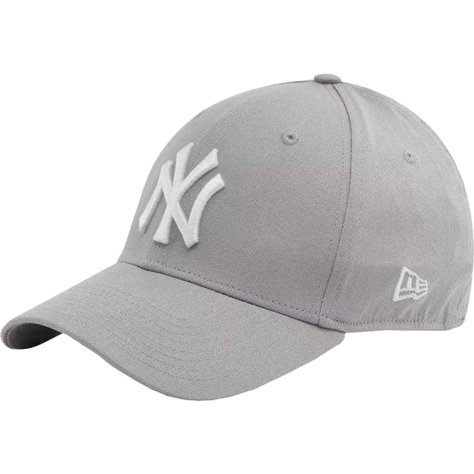 New Era 39Thirty League Essential New York Yankees Baseball Cap (Grijs)
