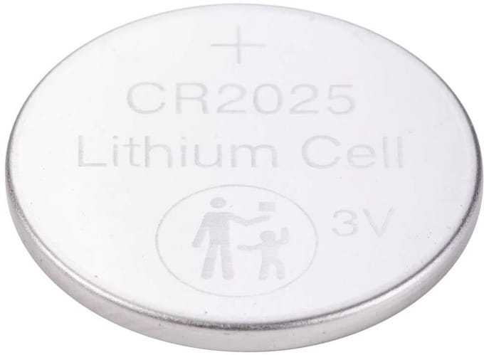 CR2025 Knoopcel Batterij Lithium 3V - Lange Levensduur