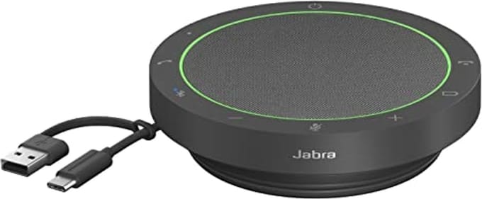 Draadloze Bluetooth Speakerphone met 4 Noise Cancelling Microfoons - Compact Ontwerp - Geavanceerde Geluidskwaliteit