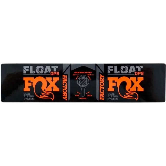 Lange stickers Fox Racing 2021 F-S Float DPS Adj