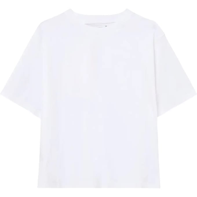 Casual gemerceriseerd T-shirt vrouw KnowledgeCotton Apparel