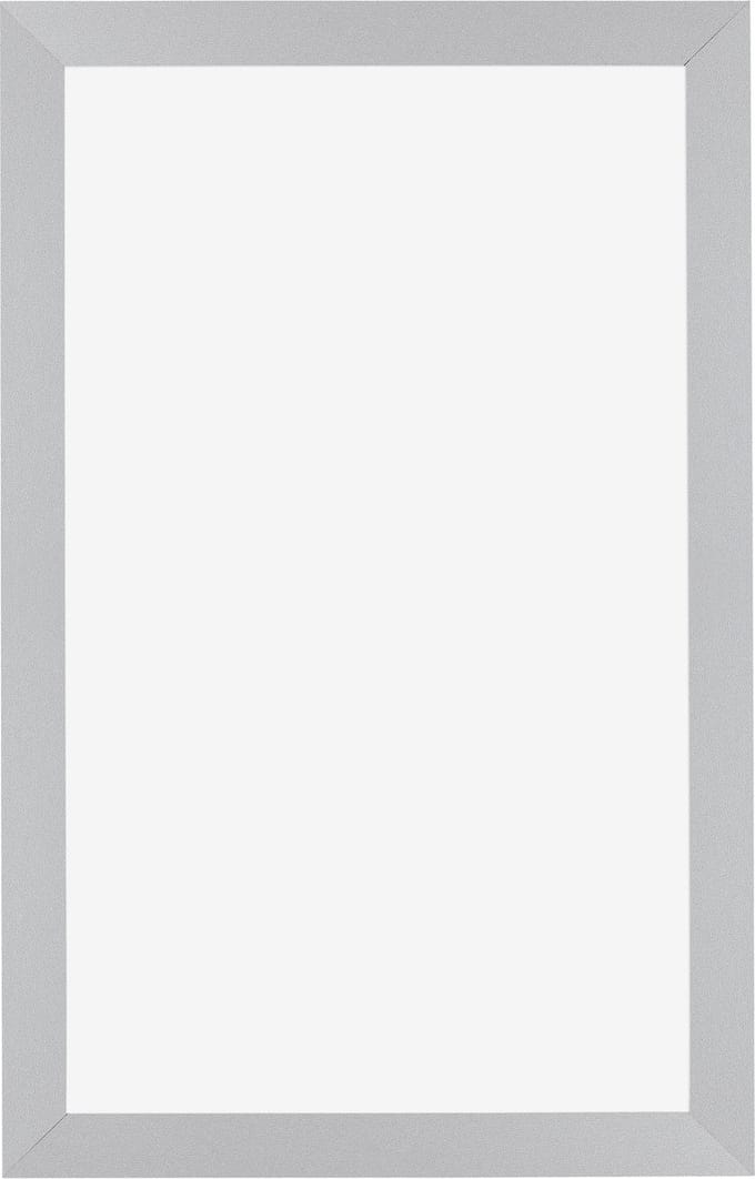 Fotolijst 33x48 cm - MDF - Zilver Mat - Marseille