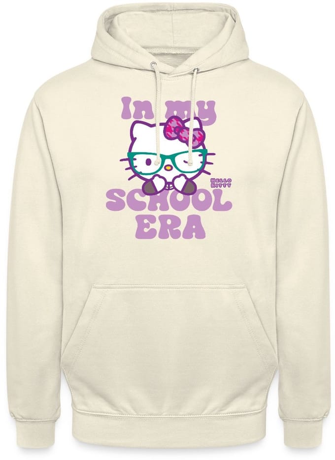 Hello Kitty Met Bril In My School Era Hoodie Unisex