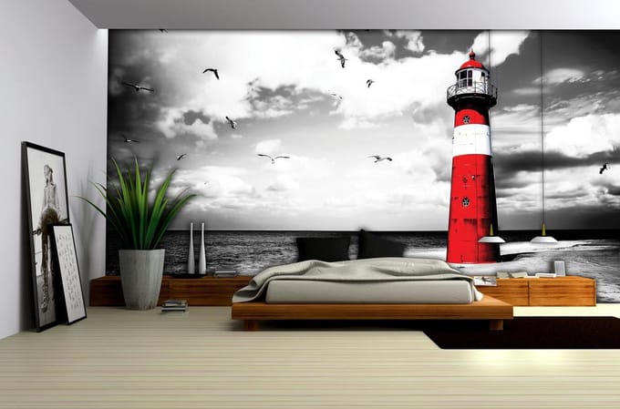 Lighthouse  Photo Wallcovering