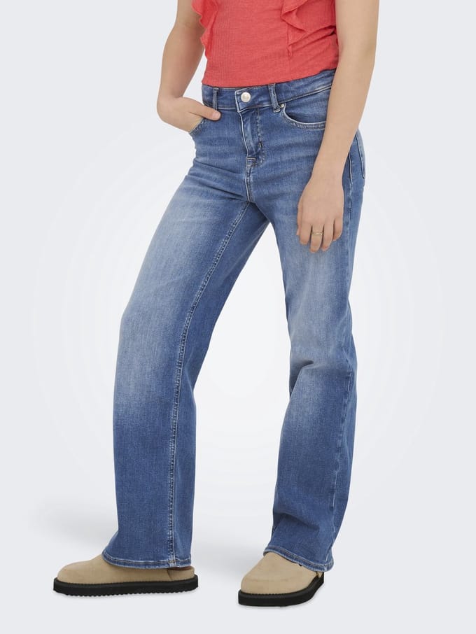ONLY- KOGMADISON BLUSH WIDE DNM CRO37 NOOS - Heren - Jeans