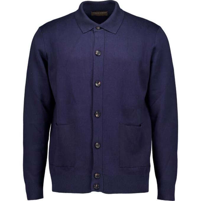 Filippo De Laurentiis Camicia Ml Vesten Donkerblauw Ca1mlt Su12d