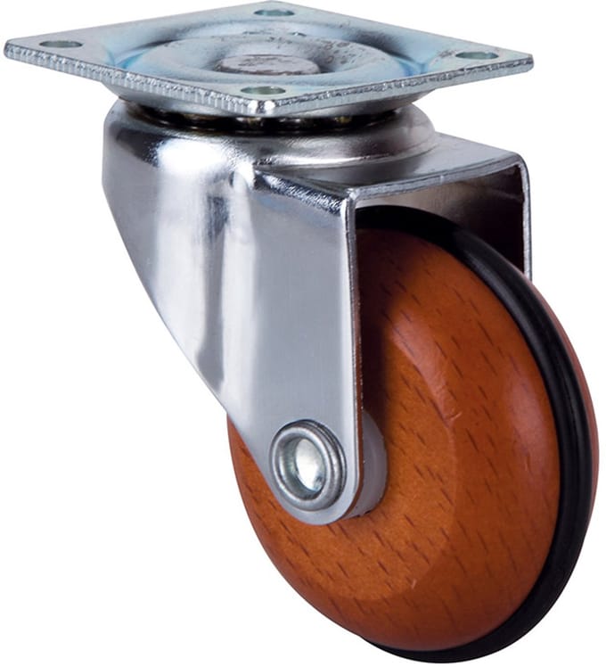 Zwenkwiel zonder rem 50mm, 35kg
