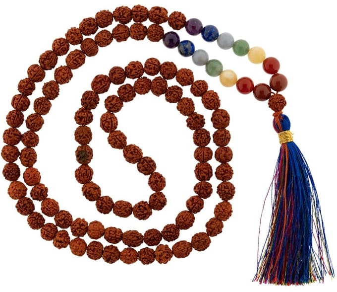 Rudraksha Mala 7 chakra's