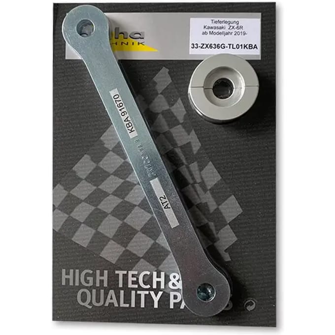 Verlagingsset Alpha Technik Kawasaki Ninja ZX-6R Typ: ZX636G