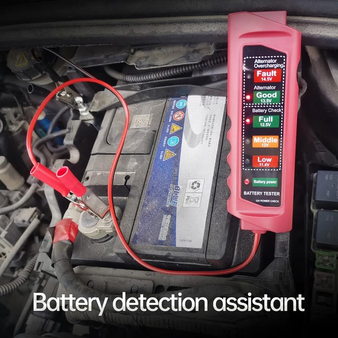 Testeur de batterie de voiture BT-890, dispositif d'inspection de batterie de détection de moteur Automobile pour une utilisation complète multicolore