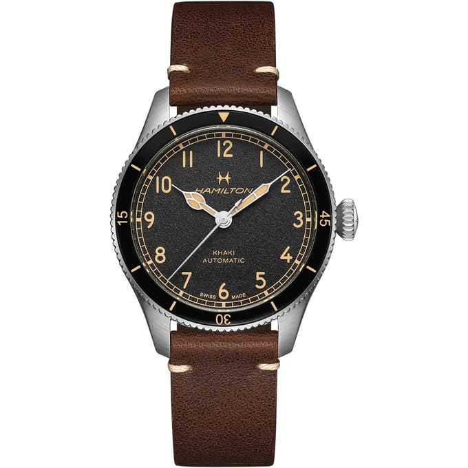 Hamilton H76205530 Khaki Aviation Pilot Pioneer bruin