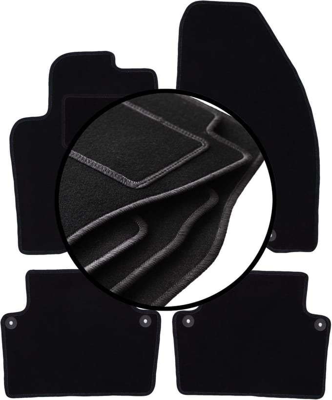 Complete set veloursmatten voor: Volvo V70 II stationwagen (2000-2007)